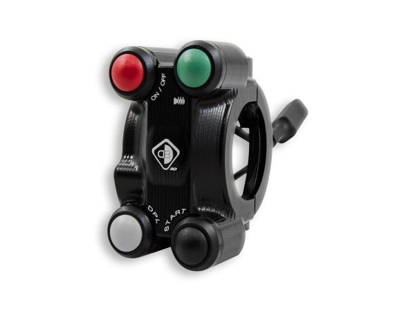 Panigale/Streetfighter V4 Throttle Housing w/Integrated Switches - CPPI20 DBK