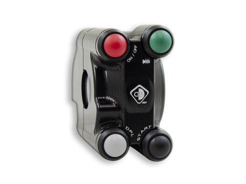 Panigale/Streetfighter V4 Throttle Housing w/Integrated Switches - CPPI20 DBK