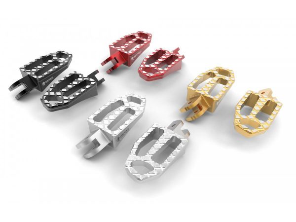 DesertX, Multistrada 1200/1260/V2/V4, Hypermotard 939 Footrests - PPDV09 DBK/Ducabike