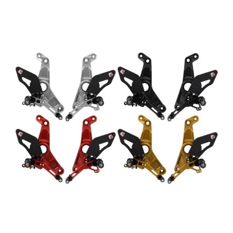 Ducati-Adjustable Rearsets-prm1202-dbk