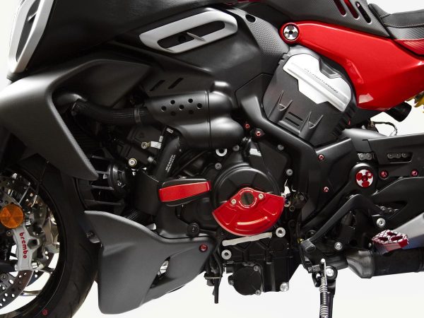 Ducati Diavel V4 Frame Sliders – PTDV401 DBK