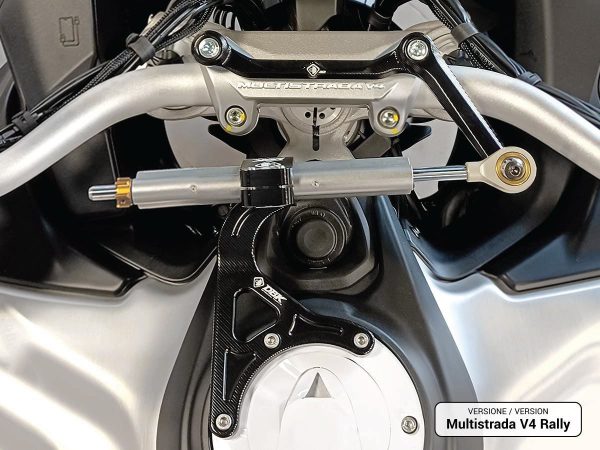 Multistrada V4 Pikes Peak/RS Steering Damper Bracket – SAS18 DBK/Ducabike