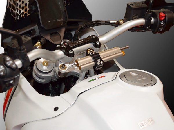 Ducati DesertX Steering Damper Bracket – SAS19D DBK