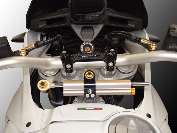 Ducati DesertX Steering Damper Bracket – SAS19D DBK