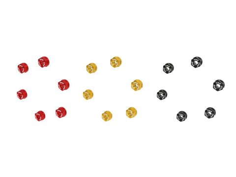 Triumph Speed Triple 1200RR/RS/RX Sprocket Carrier Nuts - 6DSB05 DBK