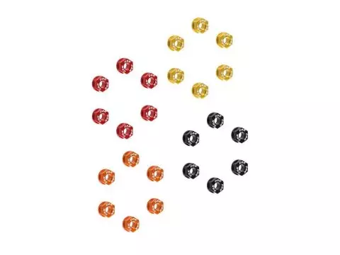 Ducati/Triumph/KTM Sprocket Carrier Nuts - 6DSB03 DBK