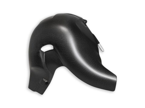 Panigale V4/Streetfighter V4 Carbon Fiber Exhaust Heat Shield Cover, Matte - CRB109O DBK