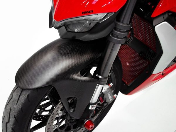 Panigale V4/V2 & Streetfighter V4/V2 Carbon Fiber Front Fender, Matte - CRB18O DBK