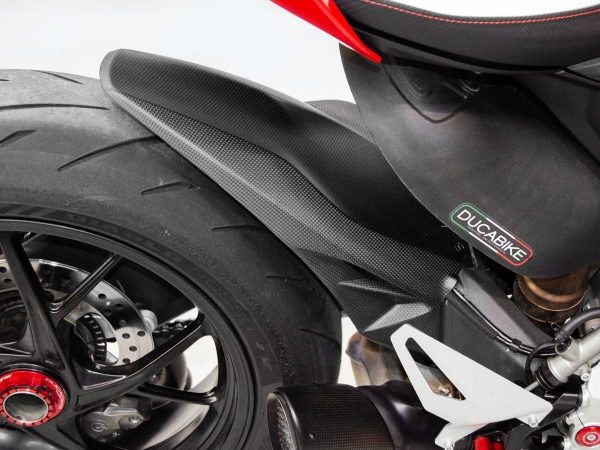 Carbon Fiber Rear Wheel Hugger/Fender Matte, Streetfighter V2/Panigale 1199/1299/V2 - CRB28O DBK/Ducabike - Image 5