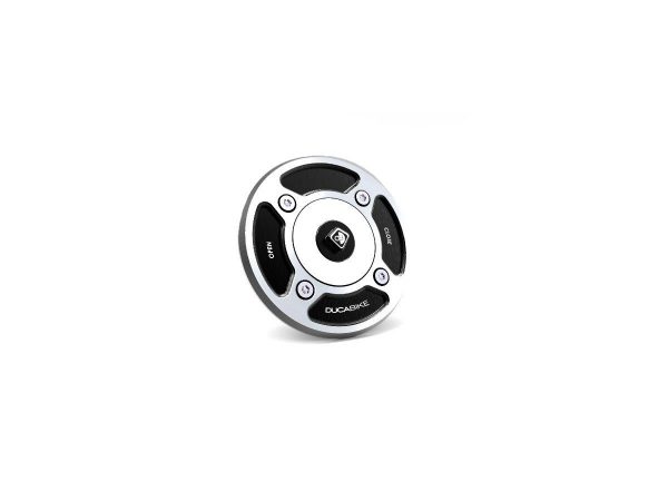 Ducati Gas Cap with carbon fiber key - TSB07 DBK - Image 4