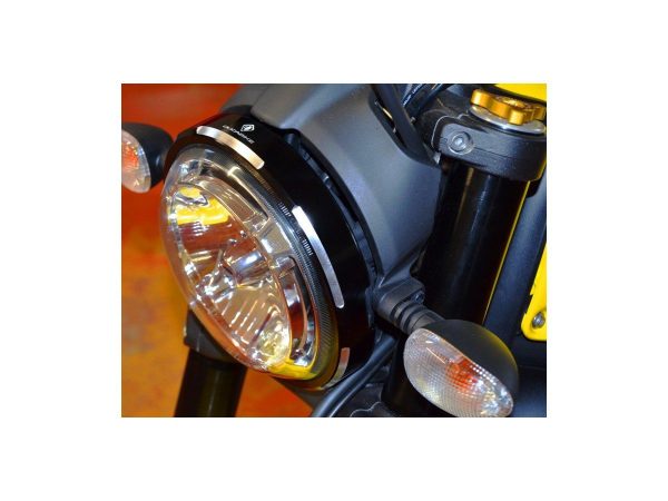 Ducati Scrambler Headlight Bezel/Ring – CFSCRA01 DBK