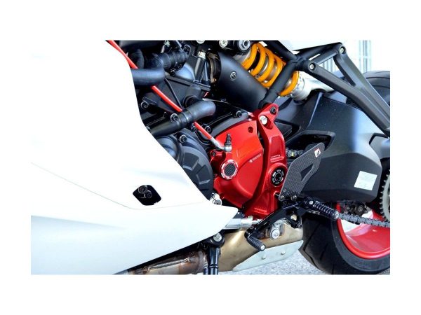 Super Sport 950/936, Monster 1200 Front Sprocket Cover - CP08DBK