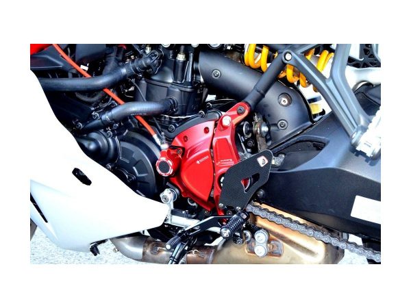 Super Sport 950/936, Monster 1200 Front Sprocket Cover - CP08DBK