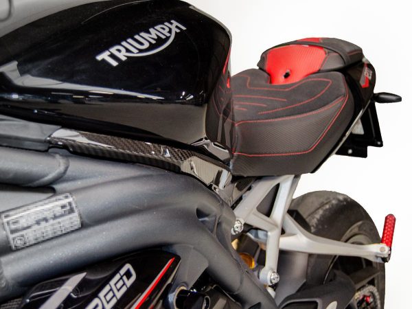 Triumph Speed Triple 1200RS/RR Carbon Fiber Tank Side Covers, Glossy – CRB67L DBK