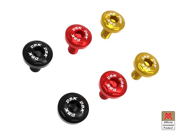 Seiemmezzo/XCape 650 Rear Fender Bolt Set - KVT53 DBK