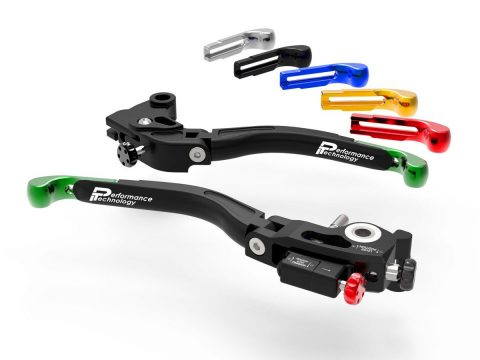 Kawasaki ZX-10R/RR Brake & Clutch Levers, Adjustable - L12 DBK