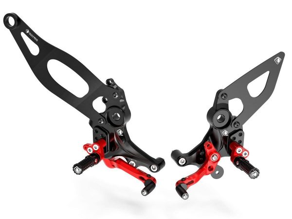 Ducati Monster 937 Aluminum Heel Guards – PMM93701D DBK/Ducabike
