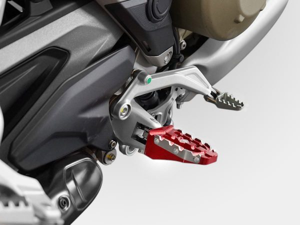 Ducati Footrests, Adjustable - PPDV10 DBK/Ducabike