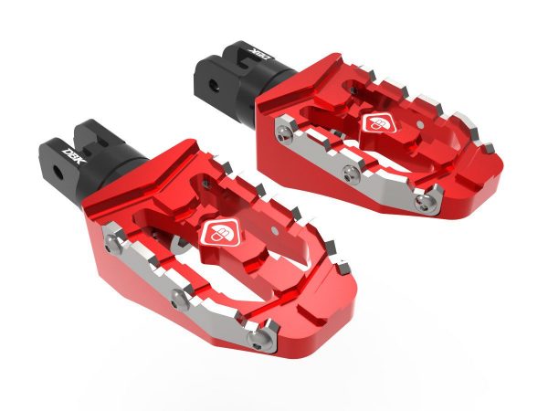 Ducati Footrests, Adjustable - PPDV10 DBK/Ducabike