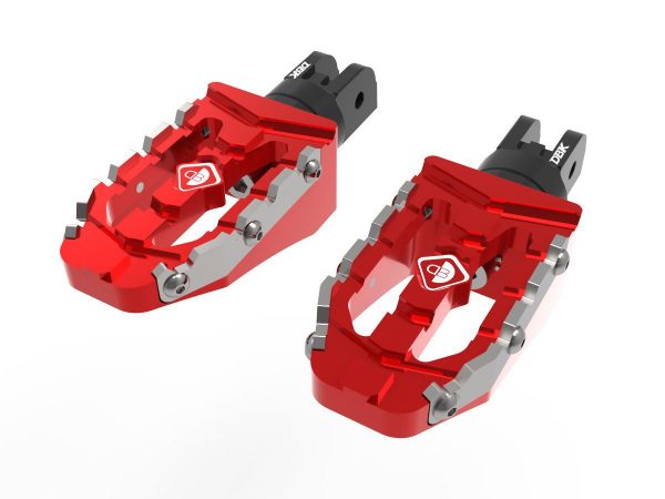 Ducati Footrests, Adjustable - PPDV10 DBK/Ducabike