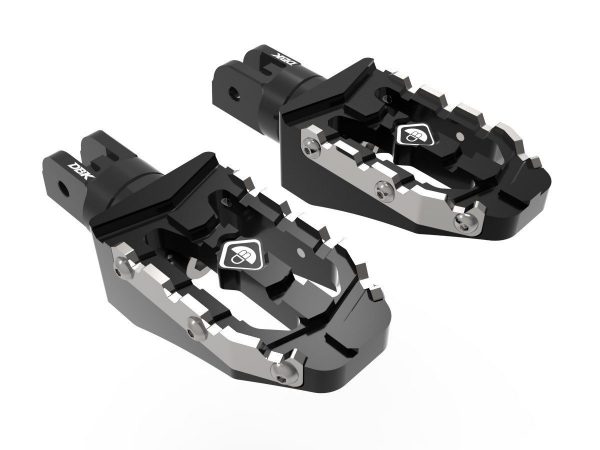 Ducati Footrests, Adjustable - PPDV10 DBK/Ducabike