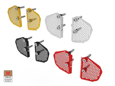 XCape 650, Seiemmezzo STR/SCR Front Brake Caliper Guard - PPMM01 DBK