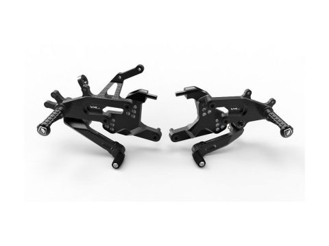 Panigale V4 Rearsets, Fixed Foot Peg - PRV4E01DD DBK/Ducabike