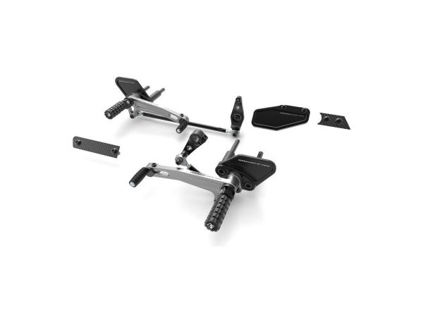 XDiavel Adjustable Rearsets - PRXDV01 DBK/Ducabike - Image 4