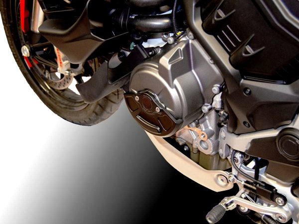 Multistrada V4 Engine Case Slider/Guard – SLI08 DBK
