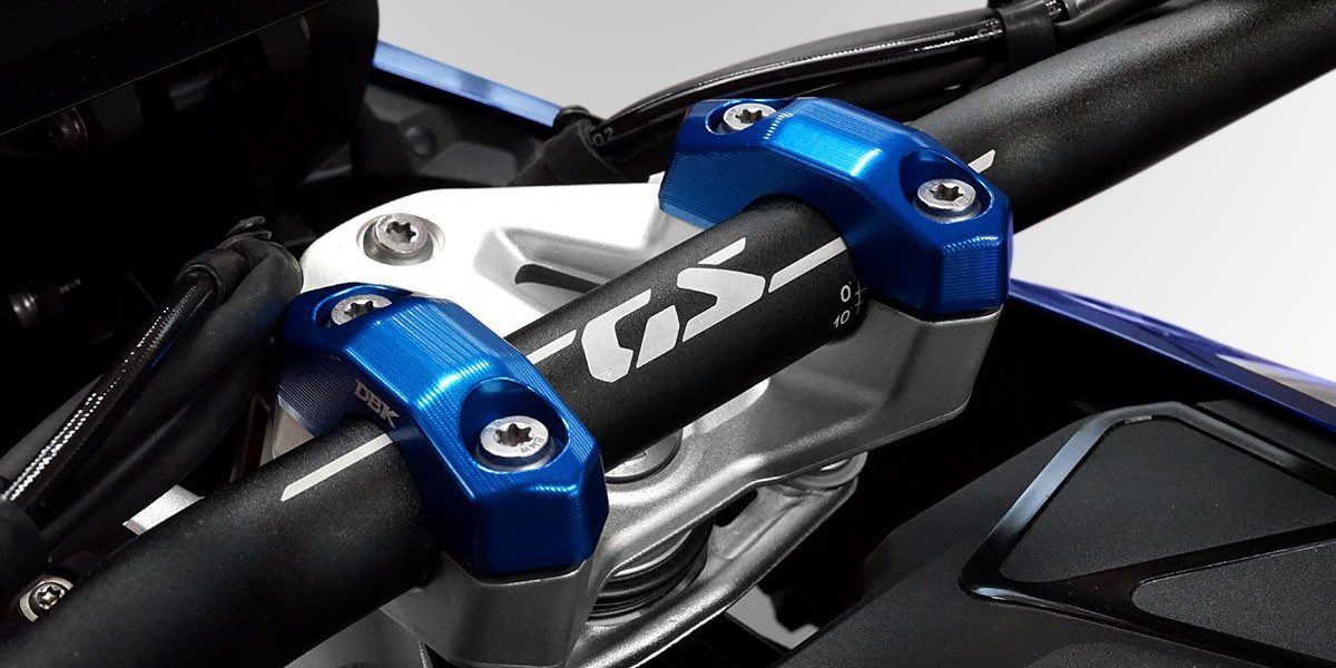 BMW R1300GS Handlebar Clamps - BM20 DBK