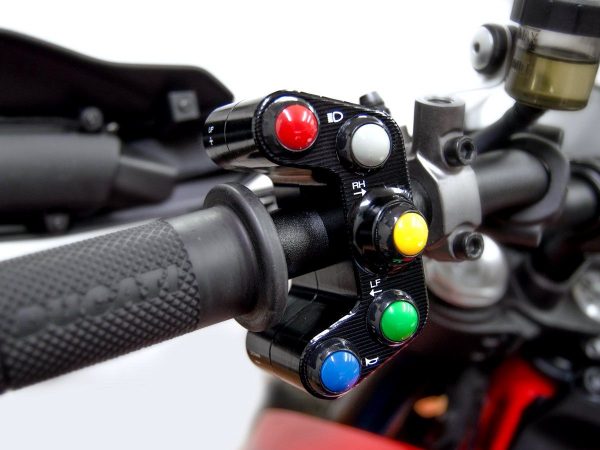 Panigale V2/Hypermotard 950/Multistrada V2 Handlebar Switch Assembly - CPPI13 DBK/Ducabike