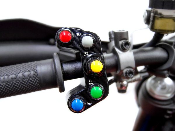 Panigale V2/Hypermotard 950/Multistrada V2 Handlebar Switch Assembly - CPPI13 DBK/Ducabike