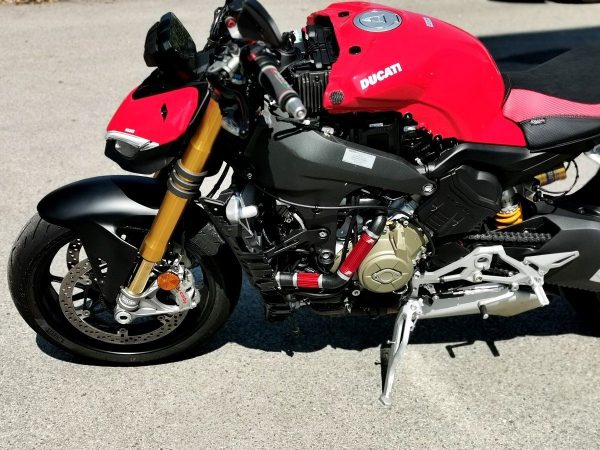Panigale V4/Streetfighter V4 Radiator Line Cooler – DC02 DBK/Ducabike