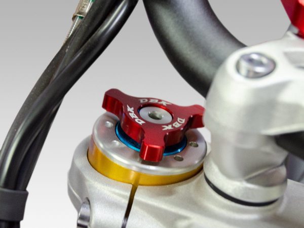Fork Spring Preload Adjustment Knob, 17mm Aprilia/Triumph/Ducati - RF1702