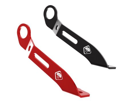 Panigale V4 Clutch Reservoir Mounting Bracket - STA09 DBK