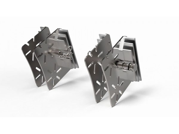 Yamaha R1/R6/R7 Brake Caliper Cooling Fins/Heat Sinks - BPR02 DBK