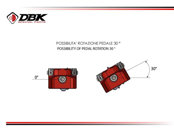 Moto Guzzi Stelvio Footrests, Adjustable – KPDM12