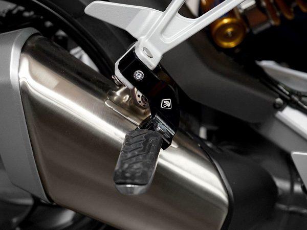 Moto Guzzi V100 Mandello Passenger Foot Peg Adapters, Comfort – PAP04 DBK