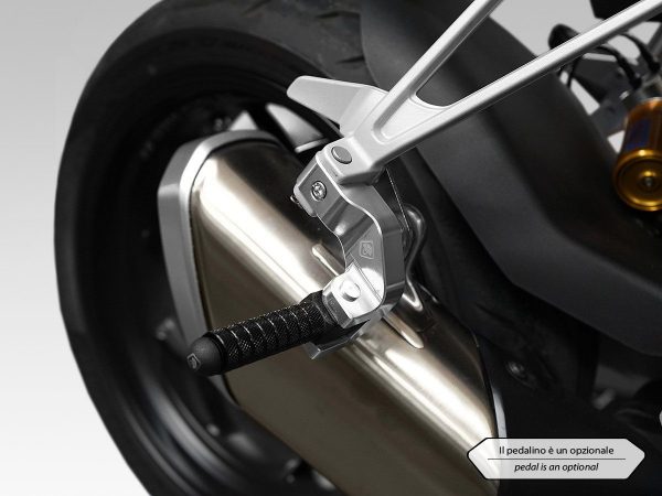 Moto Guzzi V100 Mandello Passenger Foot Peg Adapters, Comfort – PAP04 DBK