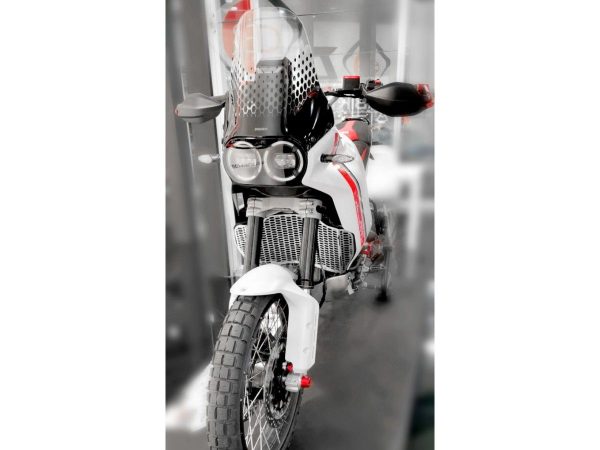 Ducati DesertX Radiator Guard – GR14 DBK