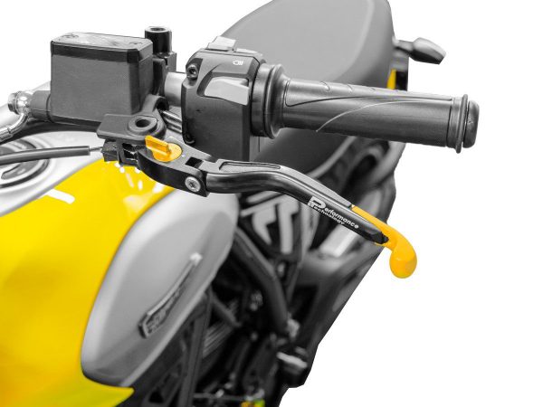 Ducati Scrambler Brake/Clutch Levers - LEA03 DBK