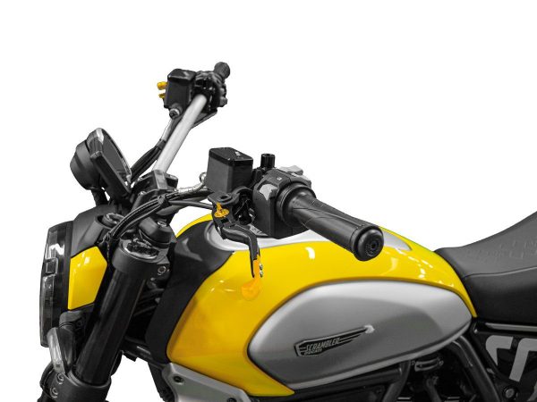 Ducati Scrambler Brake/Clutch Levers - LEA03 DBK