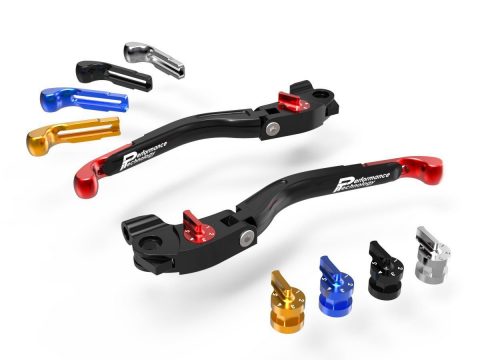 Ducati Scrambler Brake/Clutch Levers – LEA03 DBK