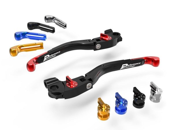 Ducati Scrambler Brake/Clutch Levers – LEA03 DBK
