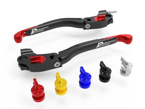 Ducati DesertX/Scrambler 1100 Brake & Clutch Levers - LEA21 DBK