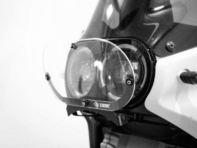 Ducati DesertX Headlight Guard/Cover - GPF02 DBK