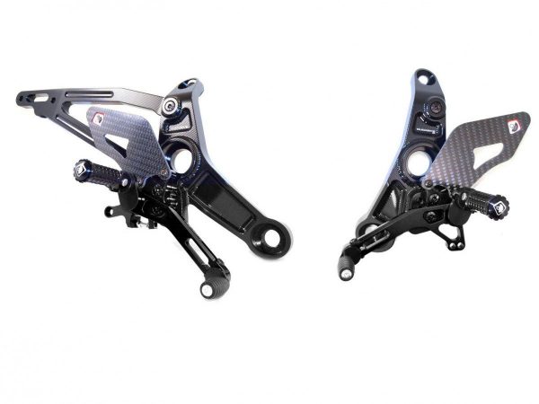 Monster 1200/821 Adjustable Rearsets - PRM1201 DBK/Ducabike - Image 4