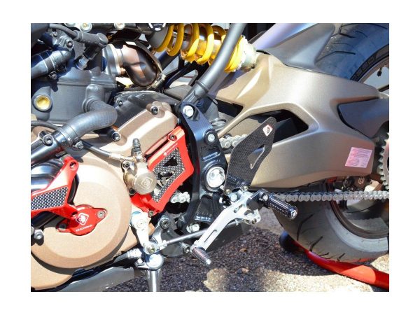 Monster 1200/821 Adjustable Rearsets - PRM1201 DBK/Ducabike - Image 10