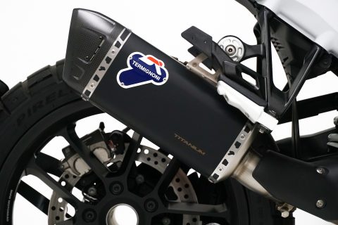 BMW R1300GS Termignoni Slip-On Exhaust, Black Edition - BW2808040INC