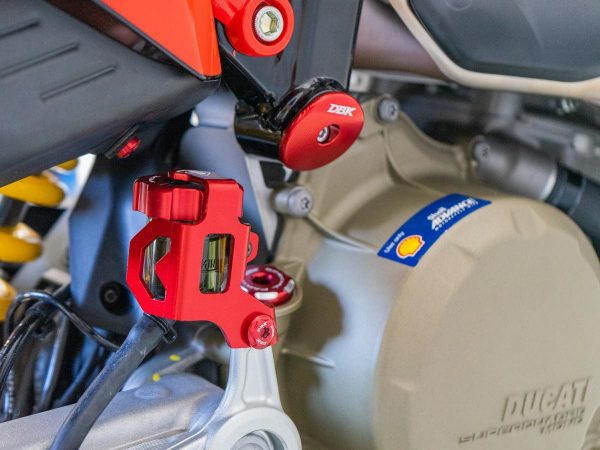 Hypermotard 698 Rear Brake Reservoir Guard – PSFP04 DBK